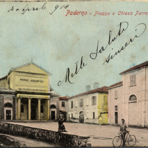 Paderno d'Adda, Chiesa Parrocchiale Santa Maria Assunta. Dalla raccolta privata di Rino Tinelli