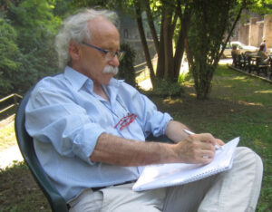 Sergio Perego, giornalista e scrittore a cui è dedicato il parco di Paderno d'Adda. Foto di Fiorenzo Mandelli