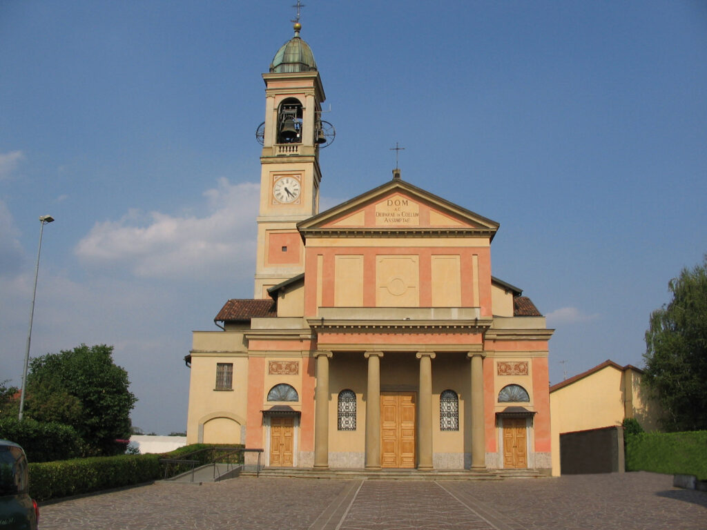 Chiesa parrocchiale di Santa Maria Assunta. Via Wikimedia Commons