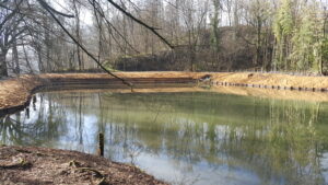 Laghetto di Praela. Foto da Archivio storico digitale del Comune di Imbersago. Si ringrazia Tullio Riva