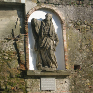 Statua di San Giovanni Nepomuceno. Foto di Pro Loco Arti e Tradizioni Canonica d’Adda