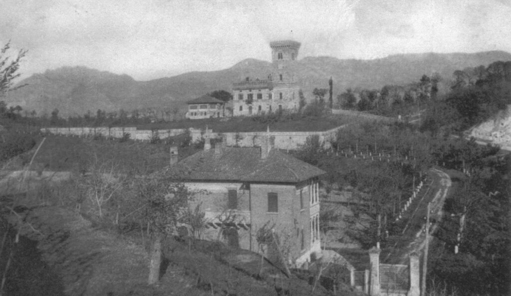 Imbersago, Torre Bellavista. Foto da Archivio storico digitale del Comune di Imbersago. Si ringrazia Tullio Riva
