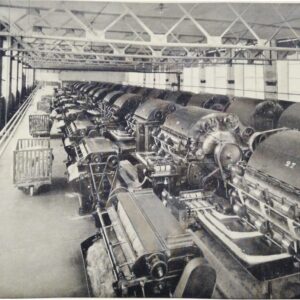 Linificio Canapificio Nazionale di Cassano d’Adda, interni. Foto da www.ecomuseoaddadileonardo.it