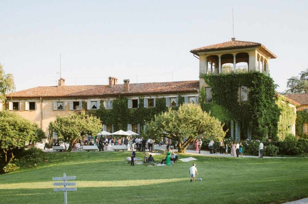 Villa Castelbarco Pindemonte Rezzonico, esterno. Foto da www.villacastelbarco.it