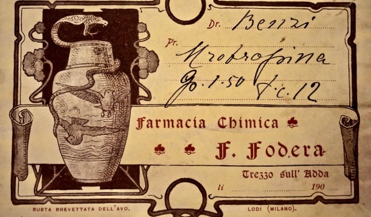 Farmacia Fodera. Foto da Canale Ufficiale FB