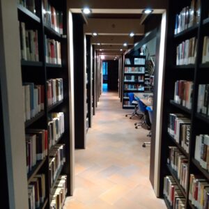 Villa Jodani Sandroni di Colnago, Biblioteca. Foto da canale ufficiale FB