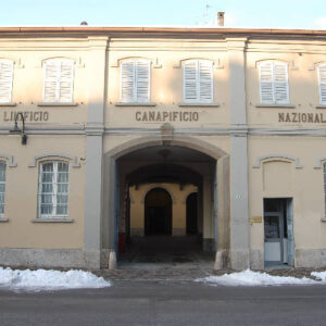 Linificio Canapificio Nazionale di Fara, veduta. Foto da www.lombardiabeniculturali.it