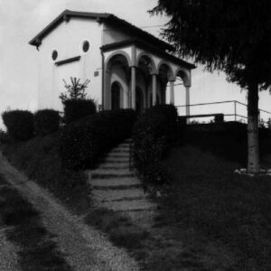 Cappella della Madonna di San Martino, immagine storica. Foto da www.lombardiabeniculturali.it