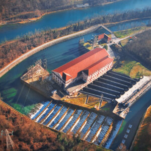 Centrale Bertini, veduta dall'alto. Foto da turismo.parcoaddanord.it
