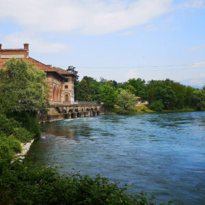 Centrale Idroelettrica Carlo Esterle, veduta, da sito turismo.parcoaddanord.it