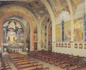 Chiesa di San Giuseppe a Porto d'Adda, interno. Foto da turismo.parcoaddanord.it