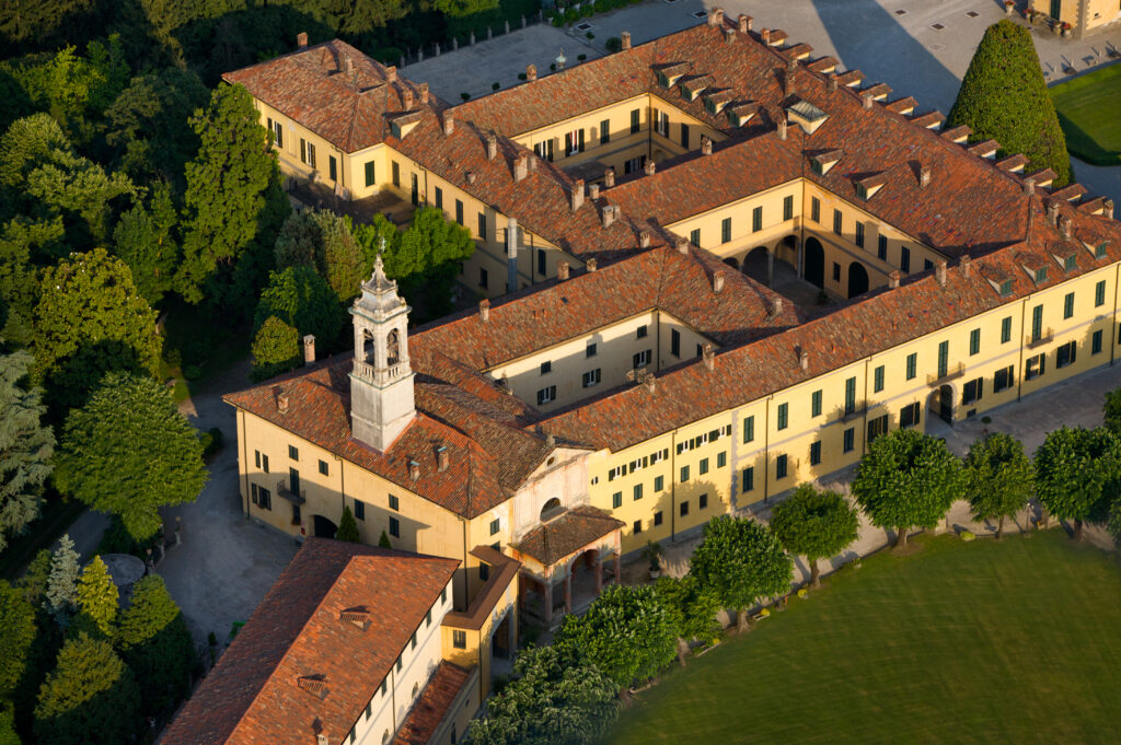 Villa Castelbarco Simonetta Albani Quintavalle. Foto di Mario Donadoni