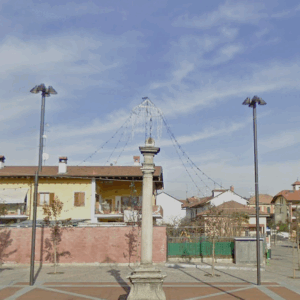Colonna dei morti della peste (di San Rocco) Piazza Sant'Alessandro, foto di Garden65