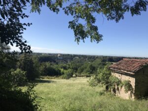 Robbiate, ponte San Michele visto dal Monte Robbio