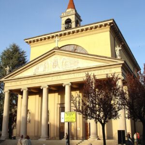 Chiesa di San Nicolò Vescovo. Foto di Tony Frisina at Italian Wikipedia, Public domain, via Wikimedia Commons