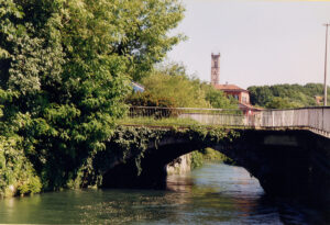 Vaprio d'Adda, Villa San Pietro e Naviglio della Martesana (foto Giuseppe Pezzi)