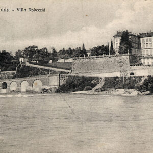 Villa Monti. Cartolina storica. Dalla raccolta di Giuseppe Pezzi