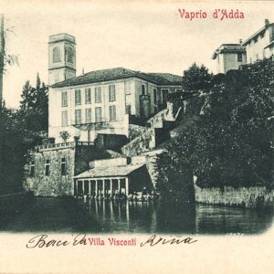 Villa Visconti Modrone, immagine storica. Dalla raccolta Lino Reduzzi in copia presso Giuseppe Pezzi