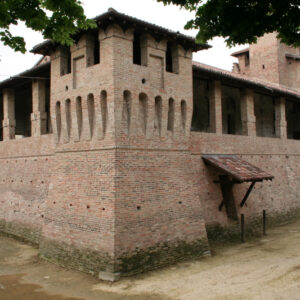 Castello di Pagazzano. Foto di Giorces, CC BY 2.5, via Wikimedia Commons