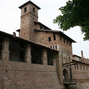 Castello di Pagazzano. Foto di Giorces, CC BY 2.5, via Wikimedia Commons