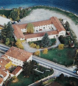 Museo Civico della Seta Abegg, veduta dall'alto. Foto da www.musei.regione.lombardia.it