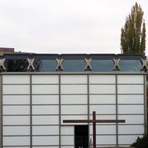 Chiesa di Nostra Signora della Misericordia, esterno. Foto di Arbalete, CC BY-SA 4.0, via Wikimedia Commons